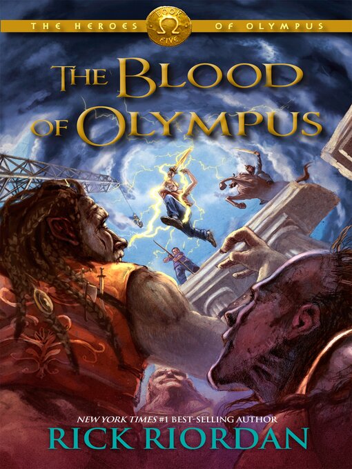 Couverture de The Blood of Olympus